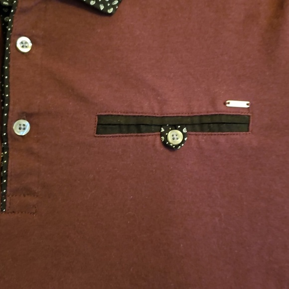 Guess Jeans Long Sleeve Polo - Picture 3 of 5